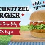 Das Schnitzel Burger for $9.95, limited time only